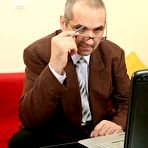 Pic of Tricky Old Teacher - Pigtailed Teen Natasha Fucked By Professor
