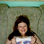 Pic of Hardcore Fatties - Amateur Plumper Toying On Couch