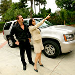 Pic of Muscular stud penetrates a beautiful MILF cutie with big tits