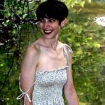 Pic of Skinny amateur girl exposed outside naked