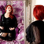 Pic of [Anilos] Hot redhead teases her juicy twat until she cums - IWantMature.com