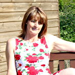 Pic of Naughty British housewife playing in her garden