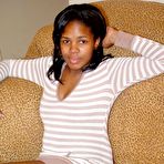 Pic of Cha Cha young and sprung amateur showing off her big dark nipples