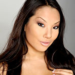 Pic of Asa Akira spreads her Asian legs and finger bangs herself!