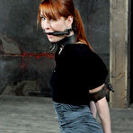 Pic of SexPreviews - Calico Slave high heels redhead is bound for spanking and toying by lezdom Sister Dee