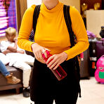 Pic of Peach Kennedy Yellow Top and Jeans