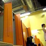Pic of Shower Spy Cameras: Brunette girl is getting ready for a sprinkle ride
