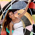 Pic of Clammy infant Euro Lorena B sheds white suit & swells to show wavy.. at Teenage Pussy Pic