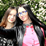 Pic of Accidental meeting in the park leads the cuties to enjoy lesbian sex