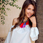 Pic of Skinny solo girl Mila Azul with big and perfect tits masturbating at pussyxxxporn.com