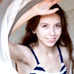 Pic of Hairy chick Erika goes outside for some fun