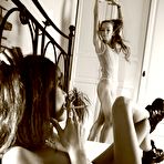 Pic of Milena D does a lesbian private dance with friend Olya