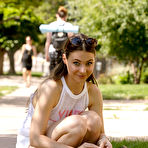 Pic of Clara Mabee in White Shorts
