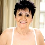 Pic of Granny Anastasia's White Lingerie Does The Trick