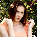 Pic of Lola Cherie Naked on a White Bench