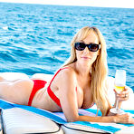 Pic of Brandi Love conquers a huge black cock on high seas