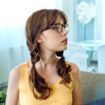 Pic of Gamer girl Satin Stone slowly spreads her pussy and posing nude at pussyxxxporn.com