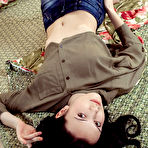 Pic of Free Anatali bares her creamy body with gorgeous titties and wet pussy on the floor.