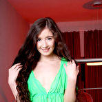 Pic of Free Newcomer Sherie poses in the bedroom baring her nubile body.