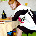 Pic of X Russian teen becomes really naughty sucking and fucking two big hard dicks at once X