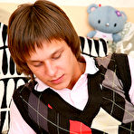 Pic of X Cute blonde chick feels dick in mouth and butthole. teen and nude X