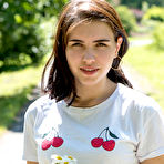 Pic of XXX Zhenya Mille flaunts her slender body with small tits as she poses in the forest.met art teen porn 19