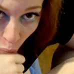 Pic of Busty redhead teen gives BF a great blowjob at HomeMoviesTube.com