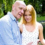 Pic of Lucky bald old man receives a.. at Teen Sex Pic