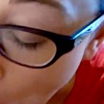 Pic of College intern takes a load in her mouth at HomeMoviesTube.com