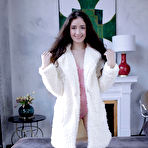 Pic of This adorable princess clearly has some fun getting naked and playing with her amazing body on the sofa. pics