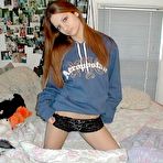 Pic of Hot brunette chick playing with a dildo pics