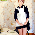 Pic of Attractive schoolgirl exposing her sweet hole and shoving her fingers and a pen inside it pics