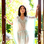 Pic of Chloe Rose peels off her lace lingerie in a beautiful house