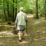 Pic of Mushroom hunter picks up blonde pussy
