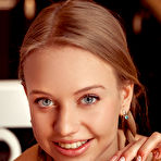 Pic of Nude Sweet and playful Kimberly Kace  enjoys her snack as she shows off her sweet body details