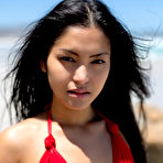 Pic of Chloe Rose exposes her perfect curves on a sunny beach