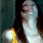 Pic of SexPreviews - Catherine DeSade busty brunette is rope bound her ass exposed for toying