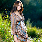 Pic of Nude Newcomer Dakota Pink shows off her amazing body as she strips outdoors.