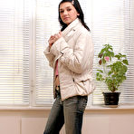 Pic of Pretty teen secretary was late for work and her boss suggested her to do a striptease in his office as a punishment, teen girl didn't mind gallery