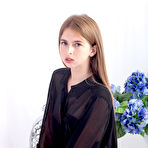 Pic of Cute babe in black undies