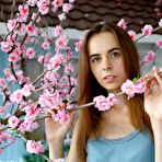 Pic of Slim brunette posing nude