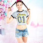 Pic of Hottest Extremely sexy skinny and sexy brunette teen model starts to slowly undress and show us her small boobies. by ShavedTeenGirls.com