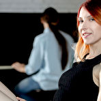 Pic of Elin Holm tenderly making love to her favorite piano player