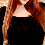 Pic of Kara Carter Thick Redhead in Stockings