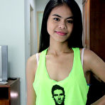 Pic of Thai teen MILF playfully strips