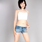Pic of Skinny and leggy babe Ryo Yuuki slowly teasing you with her feet, ass, and pussy
