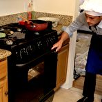 Pic of Talented chef fucks a gentle and skinny cutie in kitchen - Nubile Films - PornstarsNaked.com