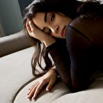 Pic of Dianium poses nude on the sofa and the floor