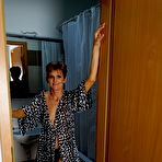 Pic of Horny European housewife playing by herself