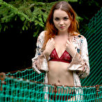 Pic of Kate Great strips nude in the middle of a forest